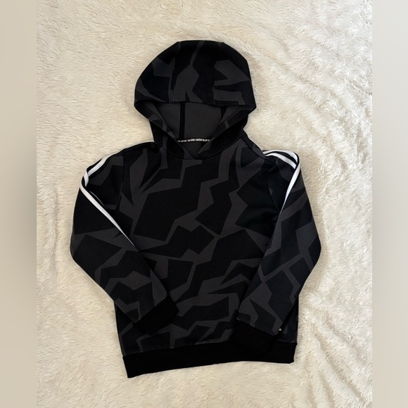 Adidas Black and Gray Hoodie - Picture 1 of 3
